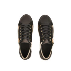 Pataugas JESTER/MIX F4H NOIR/DORÉ 16 Pataugas JESTER/MIX F4H NOIR/DORÉ -Pataugas 628254 BASKET FEMME JESTER MIX F4H NOIR DORE 6