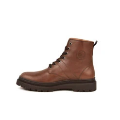 Nouvelles Arrivées -Pataugas 628275 803 BOOTS HOMME VASCO N H4H CHOCO 3
