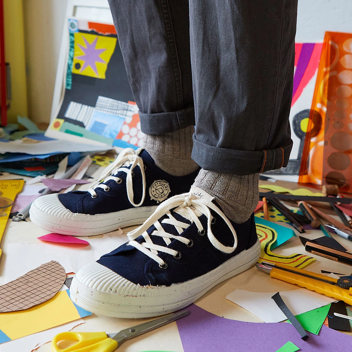 Pataugas ETCHE L/ATELIER BINGO H2H MARINE 4 Pataugas ETCHE L/ATELIER BINGO H2H MARINE – Image 2