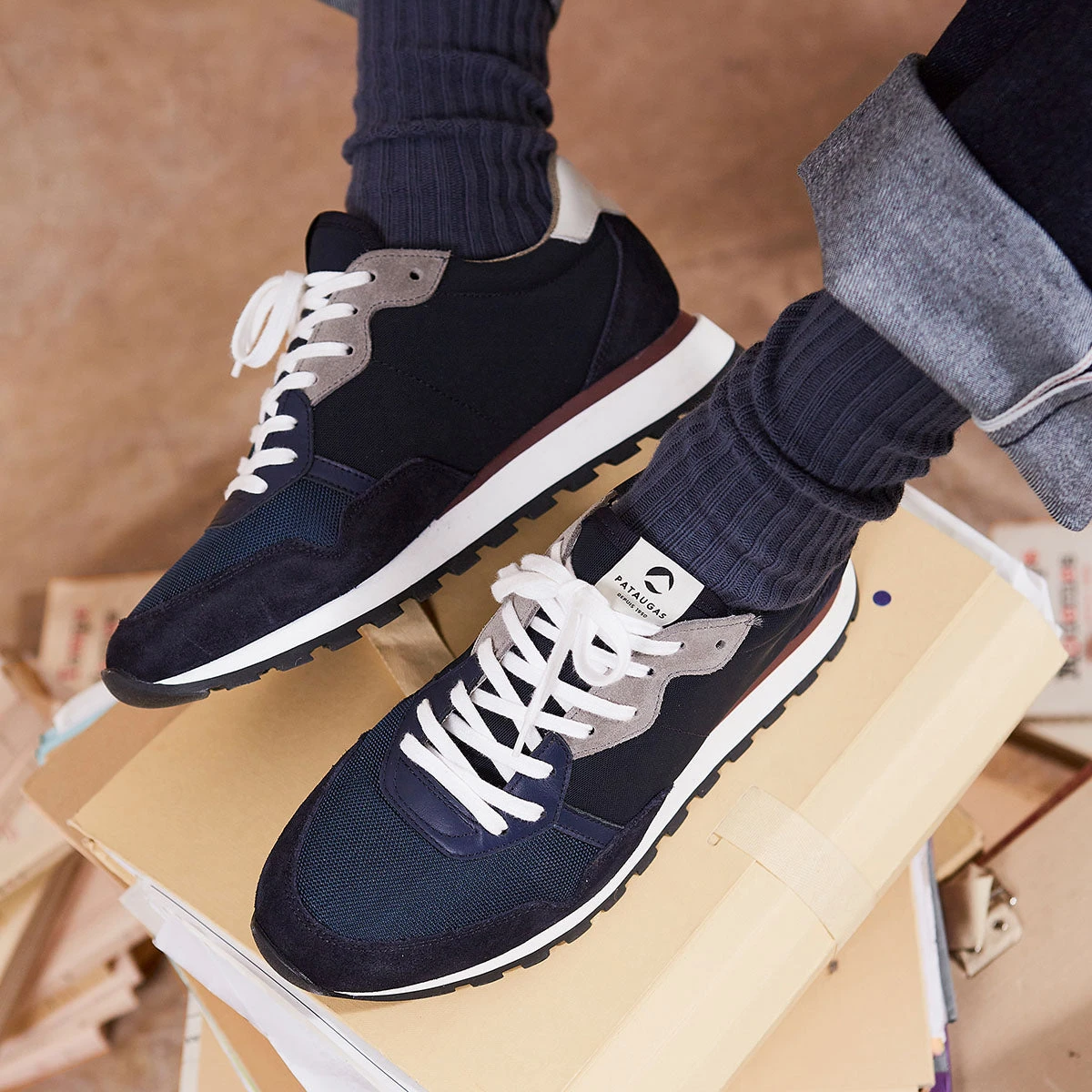 Pataugas ASTATE/MIX H4H MARINE 5 Pataugas ASTATE/MIX H4H MARINE – Image 3