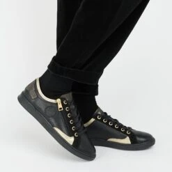 Pataugas JESTER/MIX F4H NOIR/DORÉ 12 Pataugas JESTER/MIX F4H NOIR/DORÉ -Pataugas JESTER 628254946 NOIR DORE